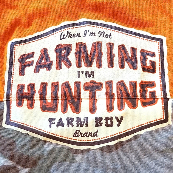 Farm Boy camo tank top - Picture 4 of 5
